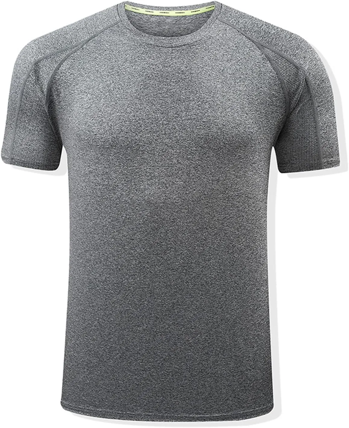 Workout Shirts for Men Oversized Gym Performance Short Sleeve Undershirts Running Fitness Quick Dry Athletic T-Shirts