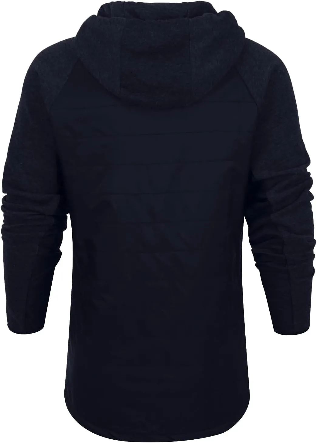 Ymosrh Coats for Men Men's Casual Camouflage Sports Sweatshirt Long Sleeve Zipper Hooded Jacket Coat Leather