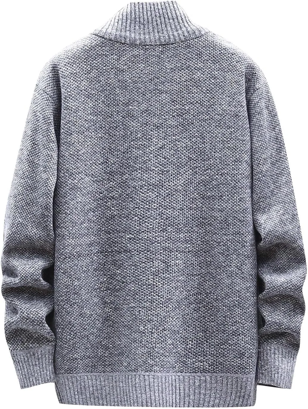 Ymosrh Jackets for Men Fashion Autumn and Winter Men's Loose Cardigan Warm Lapel Hooded Jacket Sweater Jackets