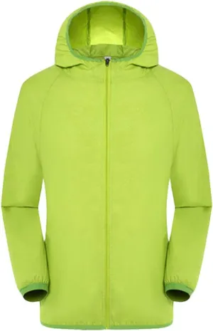 Ymosrh Men's Jacket Coat with Hood Lightweight Waterproof Jacket Raincoat for Golf Cycling Windbreaker Jackets, S-4XL