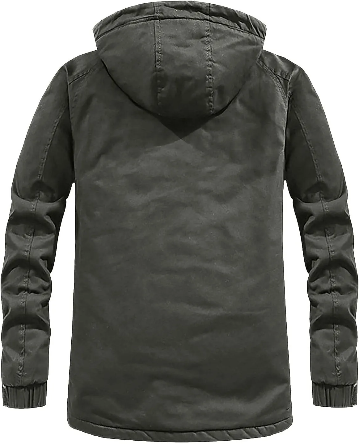 Ymosrh Men's Jackets Coat with Hood Waterproof Windproof Hiking Coat Lightweight Windbreaker Jacket, M-4XL