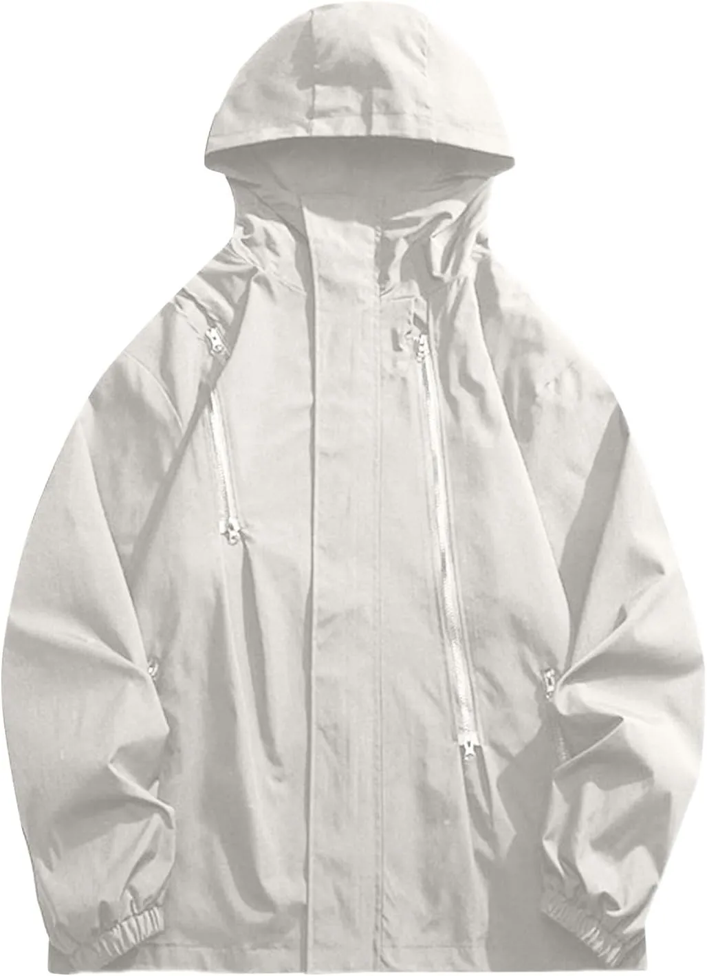 Ymosrh Men's Raincoats Waterproof With Hood Lightweight Mountain Sport Jacket Hooded Windbreaker Raincoat Jackets, M-3XL