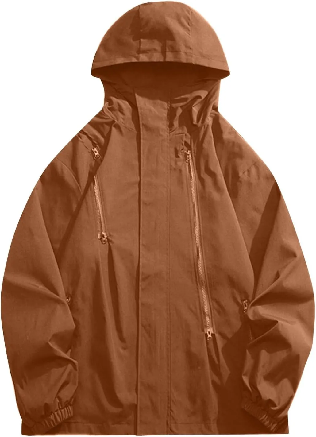 Ymosrh Men's Raincoats Waterproof With Hood Lightweight Mountain Sport Jacket Hooded Windbreaker Raincoat Jackets, M-3XL