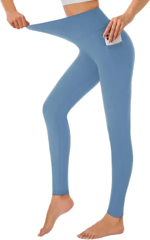 Yoga Leggings for Women Buttery Soft High Waisted Tummy Control Yoga Pants with Pockets Workout Gym Leggings