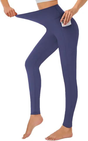 Yoga Leggings for Women Buttery Soft High Waisted Tummy Control Yoga Pants with Pockets Workout Gym Leggings