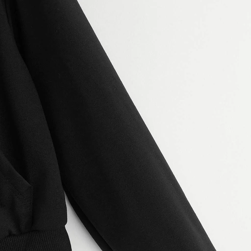 Zip Up Hoodie Women Hoodies for Teen Girls Crop Long Sleeve Sweatshirt Trendy Y2K Crop Tops Jacket with Pocket